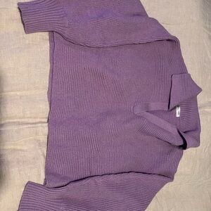 Vici Purple Knit Sweater
